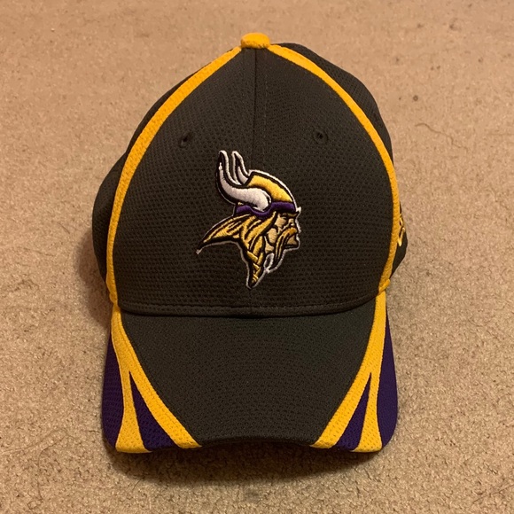 New Unisex New Era Minnesota Vikings 39THIRTY Cap - Picture 1 of 5